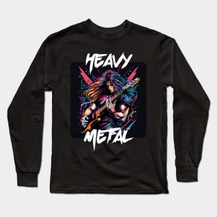 Graffiti Style - Heavy Metal 12 Long Sleeve T-Shirt